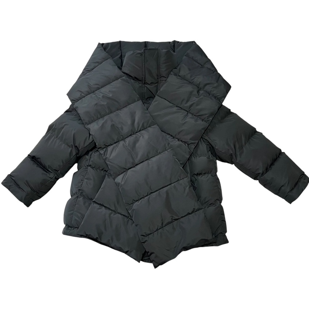 Balenciaga Black puffer Jacket size S with detachable scarf - Picture 9 of 9